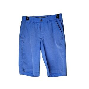 Under Armour HeatGear Blue Athletic Shorts Size 30 Sporty Summer Fit Running